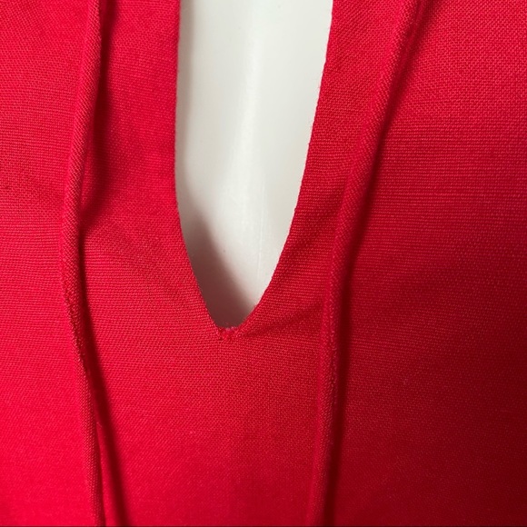 Tularosa Samantha Dress Bright Red - Picture 12 of 12